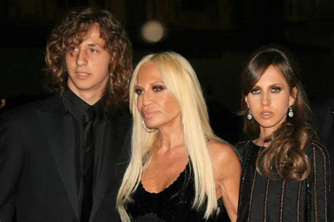 audry versace|Donatella Versace's 2 Kids: All About Her Daughter Allegra and .